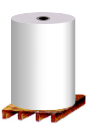 silicone release paper roll example